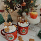 Weihnachts Duftkerze in Tasse