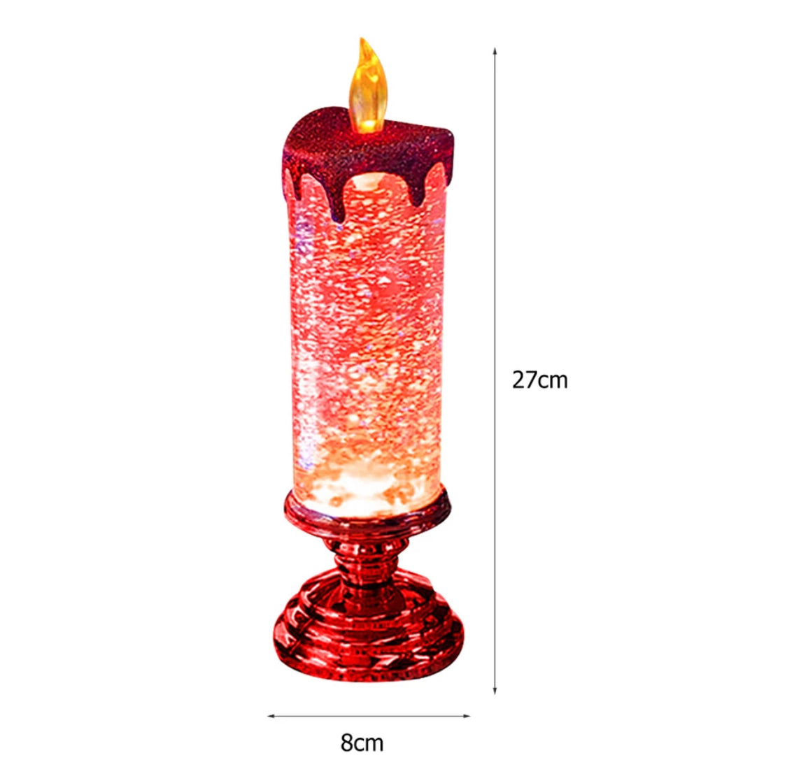 LED Weihnachtskerze