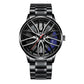 Motorsport Felgen Quarz Uhr
