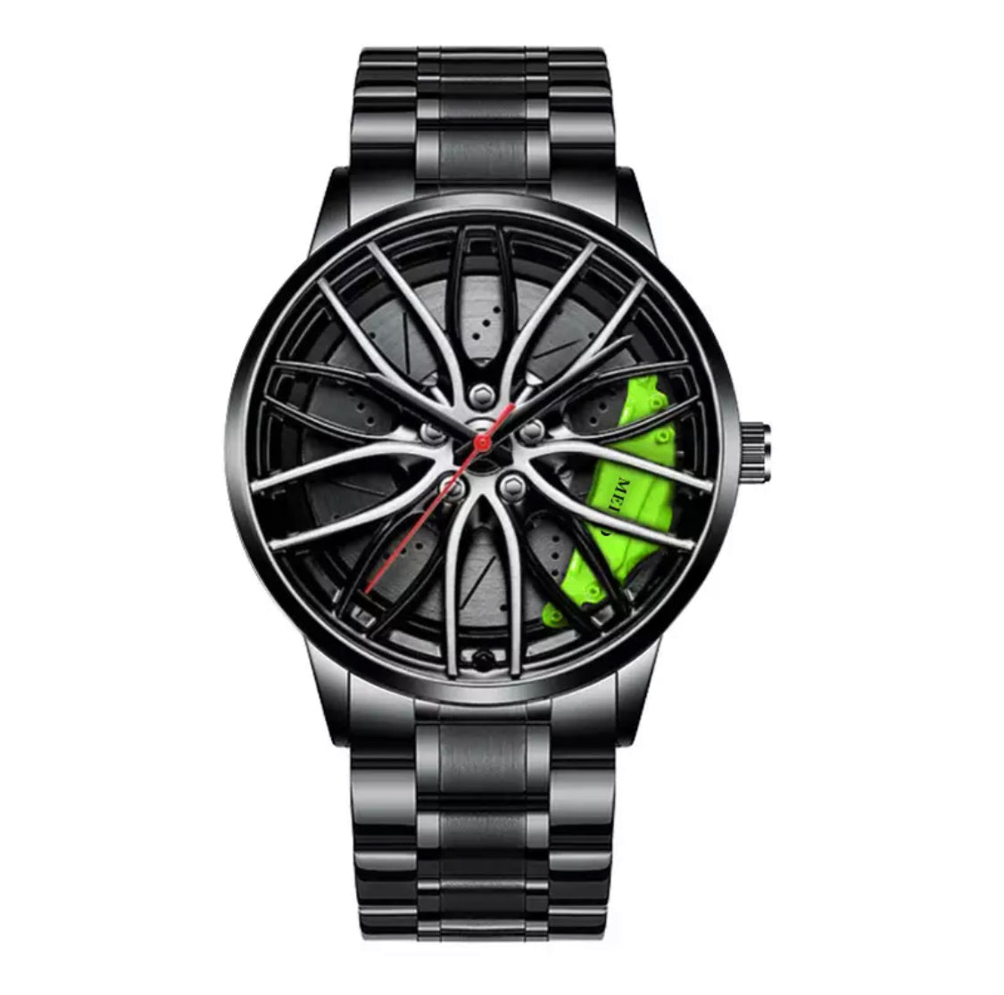Motorsport Felgen Quarz Uhr