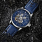 Leder Designed Automatik Uhr
