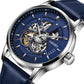 Leder Designed Automatik Uhr