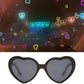 Herz-Sicht Rave Brille
