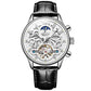 Automatik Mondphasen Skeleton Uhr