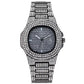 Iced Out Quarz Uhr
