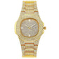 Iced Out Quarz Uhr