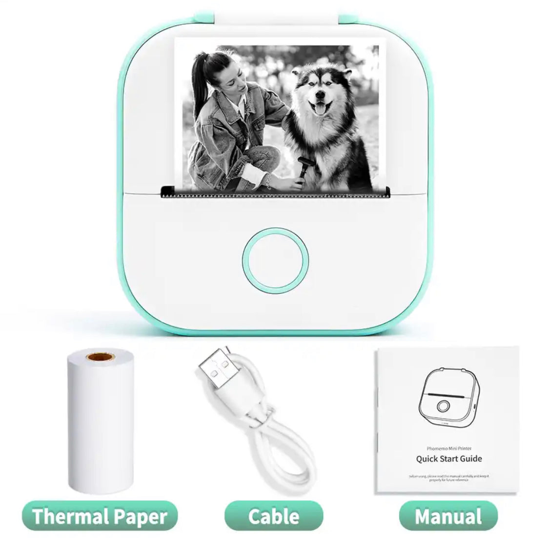 Tintenloser Mini Drucker