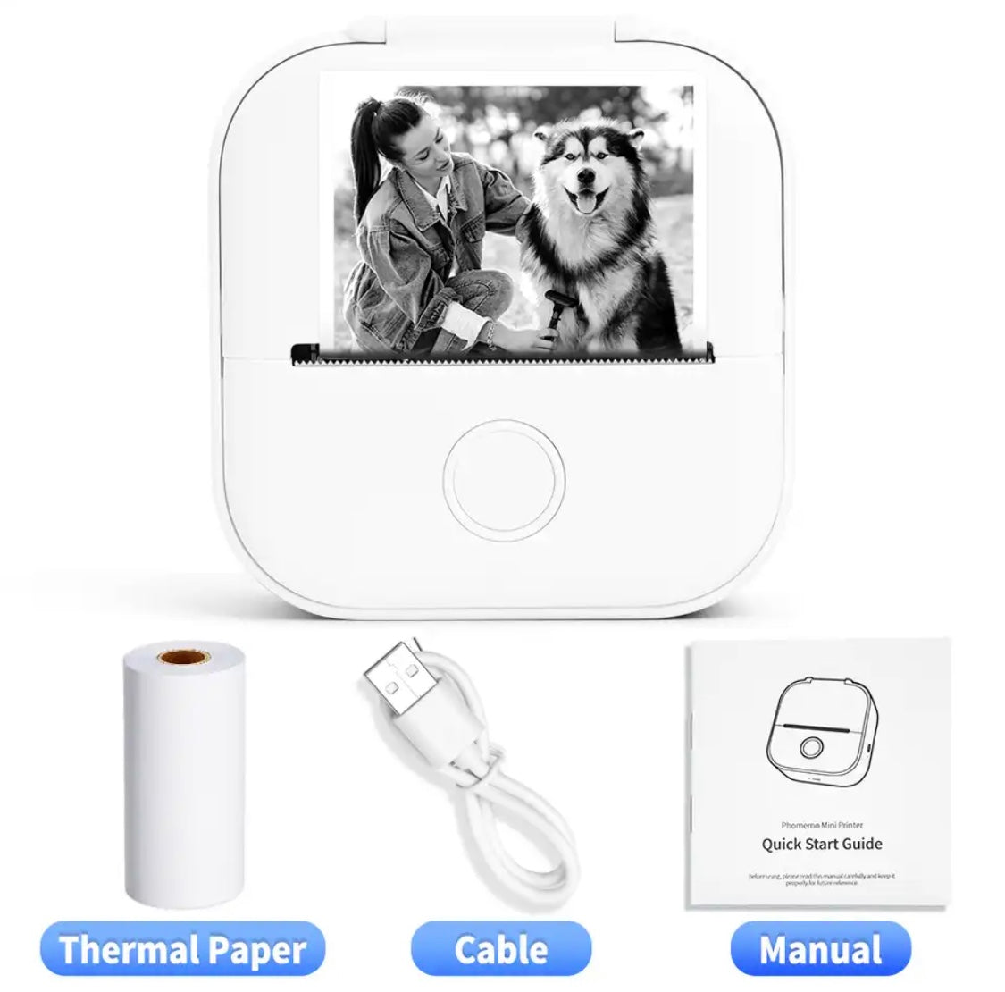 Tintenloser Mini Drucker