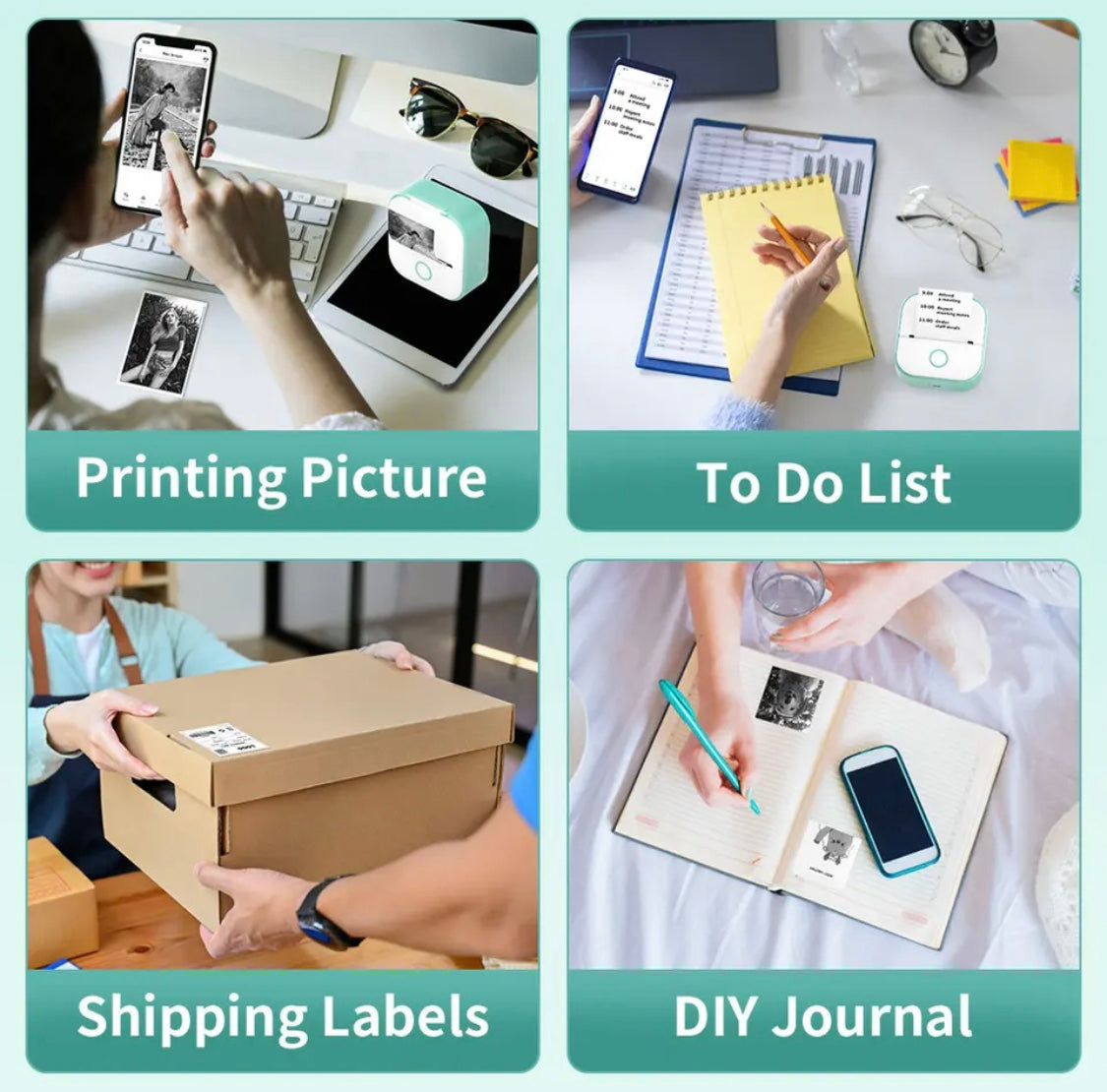 Tintenloser Mini Drucker