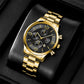 Business Uhr Quarz Stahl Band
