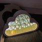 Wolken Spiegellampe