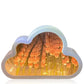 Wolken Spiegellampe