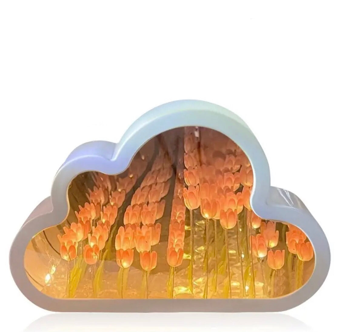 Wolken Spiegellampe